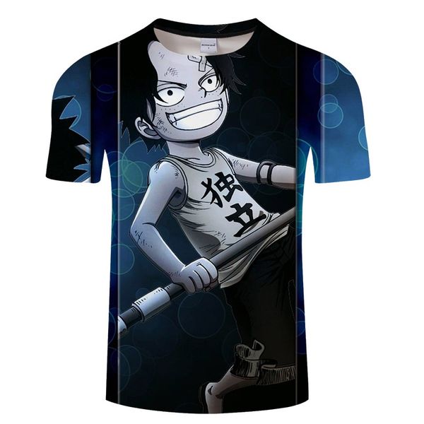 

out of luck japanese anime shirt cartoon summer t-shirt aesthetic harajuku streetwear cotton hip hop camisetas hombre men tshirt
