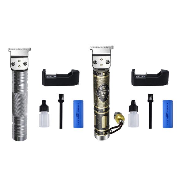 

set of 2 professional men's oil head hair clippers for children