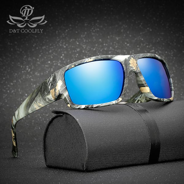 

sunglasses d&t 2021 brand designer polarized square men or women paint pattern frame mirror sun glasses uv400 5 colors available, White;black