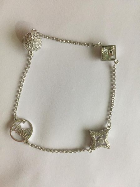 

mandy 2020 series remy fashion romantic invisible ribbon magnetic bracelet not mixed with other accessories, Golden;silver