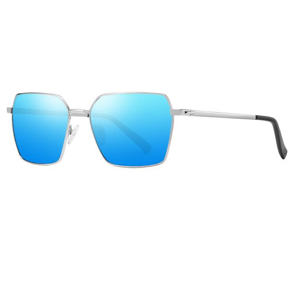 

new fashion 2020 mens sunglasses polarized square frame gafas lentes hombre polarised sun glasses Ã³culos de sol masculino, White;black