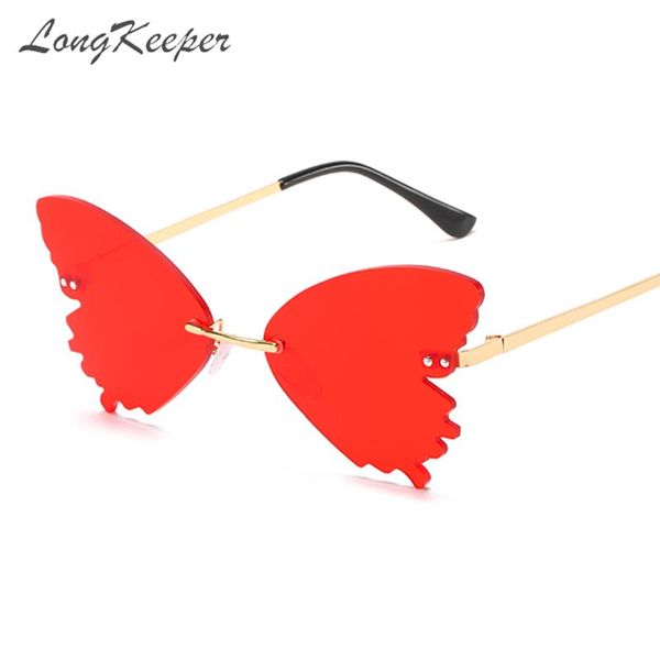 

longkeeper rimless sunglasses women link 2, White;black