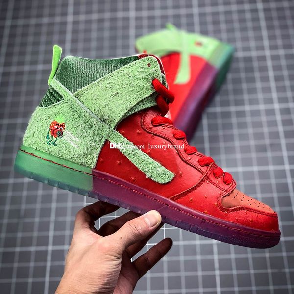

strawberry cough skate boots for men's skates boot mens suede sneakers womens sports shoes women's sport shoe male skateboard snea