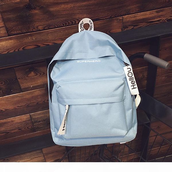 

wholesale-women canvas bags men oxford couple schoolbag travel hiking bag solid collection luminous casual travel 5m27
