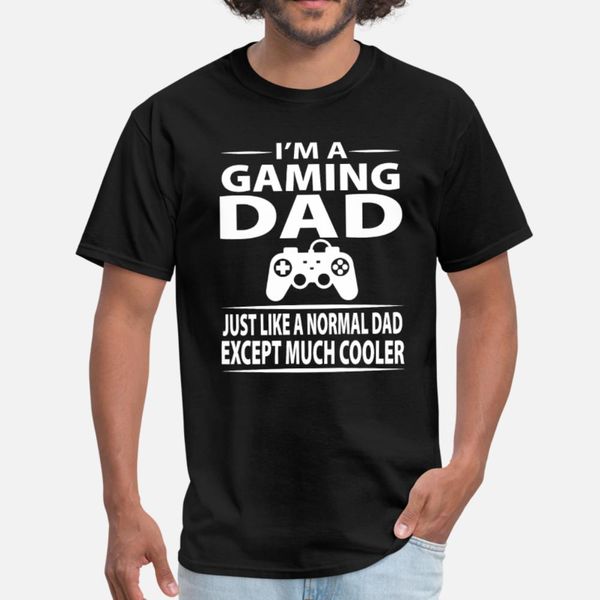 

gaming dad t shirt men customized short sleeve o-neck fit crazy funny spring vintage shirt