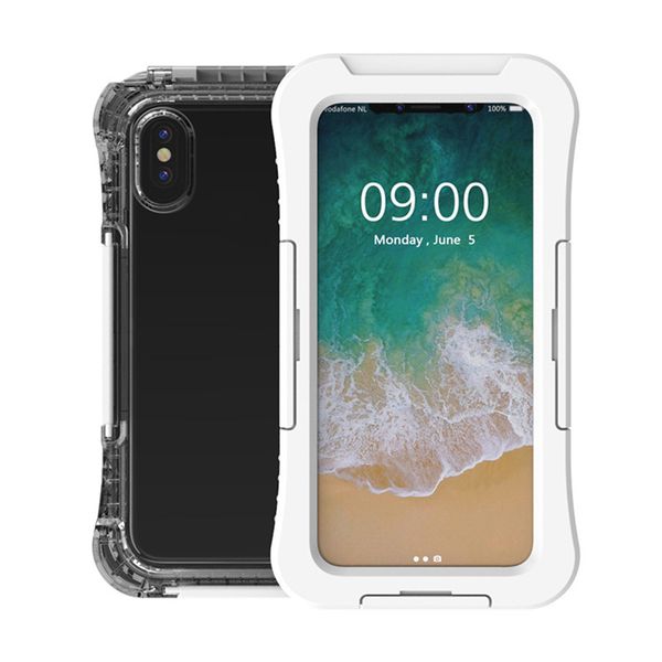 

full body coverage phone case for iphone11 xs xr max soft clear double sided mobile cover
