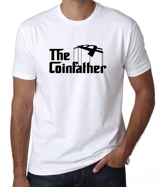 

sport t-shirts classical 2019 o neck streetwear hip hop the coinfather men's t shirt white movie tee