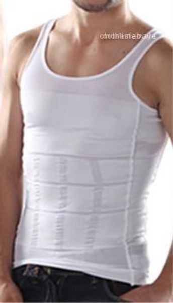 

mens vest повседневная мода мужчина одежда тонкий корсет затянуть живот mens tank tops активный solid color, White;black