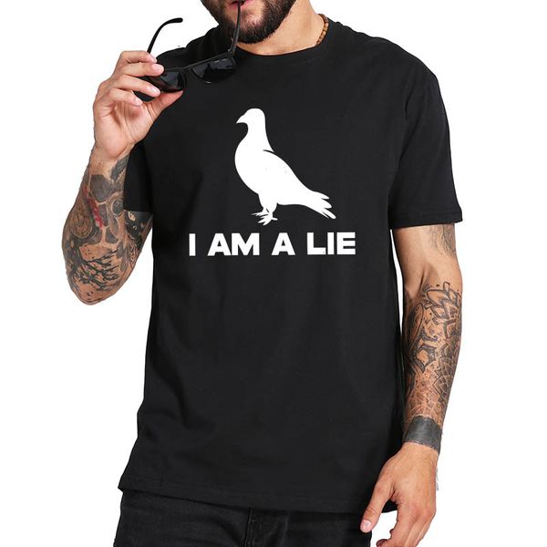 

vintage birds are a lie t shirt i am a lie bird aren't real spies gifts tshirt 100% cotton soft tee
