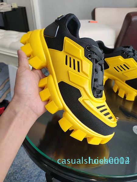 

мужская обувь дизайнерского cloudbust thunder 50 off luxury кроссовок резиновой подошвы белых желтая женщина повседневный открытые кроссовки, Black