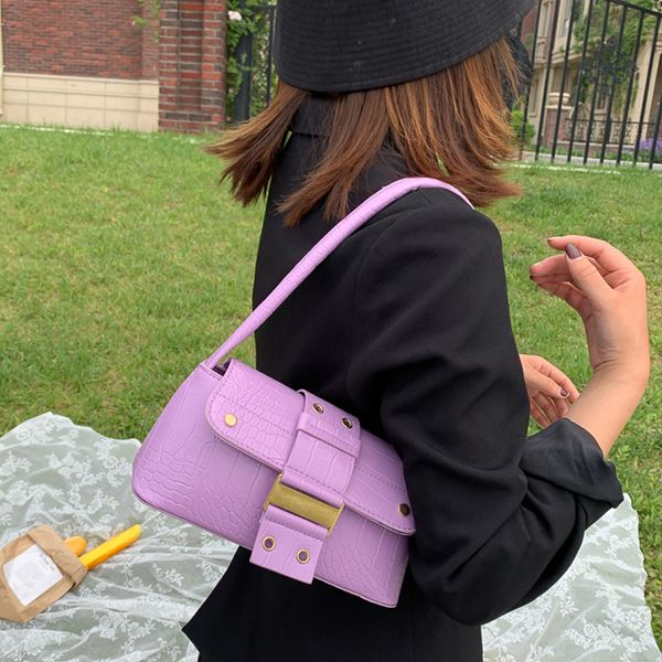 

2020 женщины ретро крокодил сумка сумки конструктора женские кожаные сумки посыльного кошелек багет tote сумки