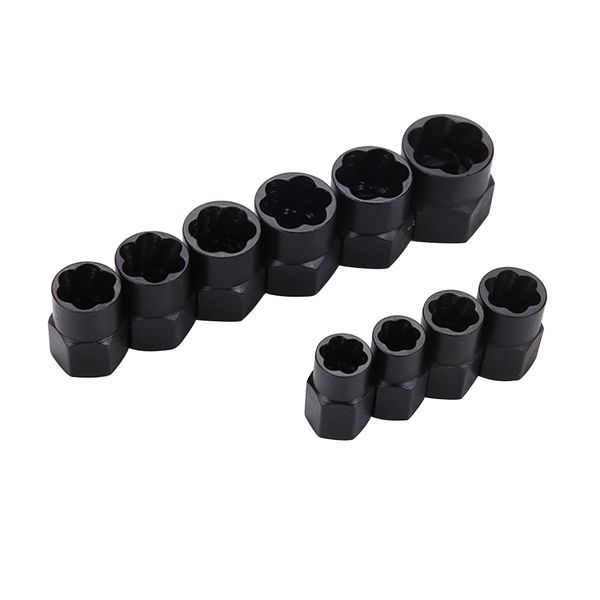 

10pcs/set damaged stud extract nut bolt remover metric hard home accessories hex