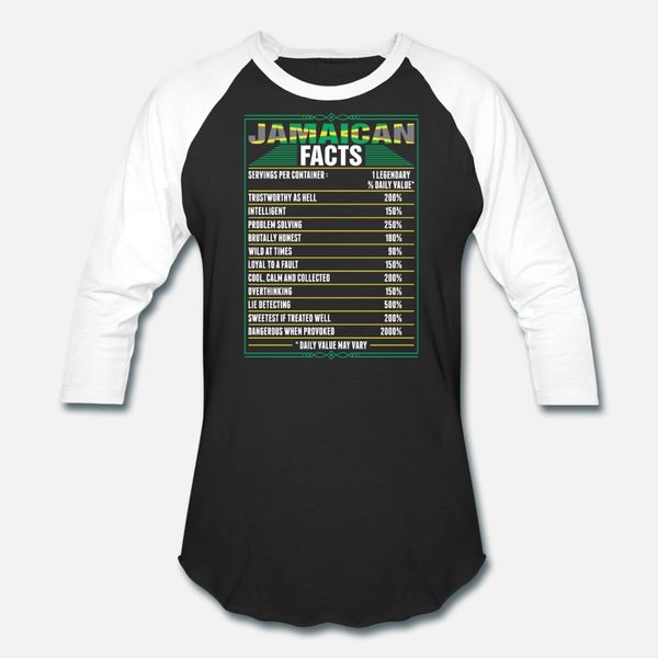 

jamaican facts t shirt men designing tee shirt size s-3xl novelty fitness fashion summer style normal shirt
