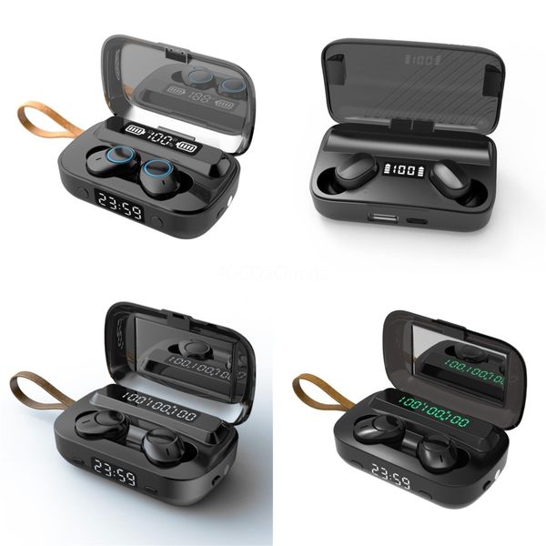 

30pcs i666 tws wireless earphone bluetooth v5.0 with pop up window touch control headset for smartphone pk i12 i11 i88#705