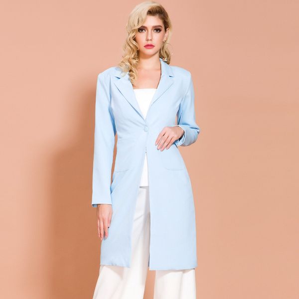 

women's suits & blazers 2021 womens business hight quality spring autumn all-match women coat slim long-sleeve blazer suit, White;black