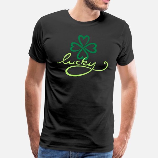

st patricks day lucky yoga wellness tattoo t shirt men character short sleeve s-xxxl solid color crazy basic summer slim shirt