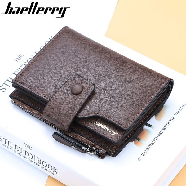 

wholesale baellerry luxury women wallet zipper hasp purse baellerry short wallet woman mini purse frid cards holder 200pcs/lot, Red;black