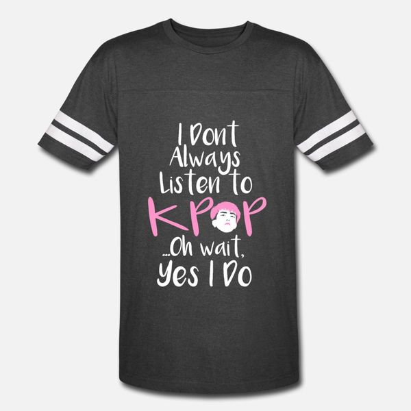 

funny kpop k pop saying t shirt men knitted 100% cotton s-xxxl standard sunlight new fashion summer normal shirt