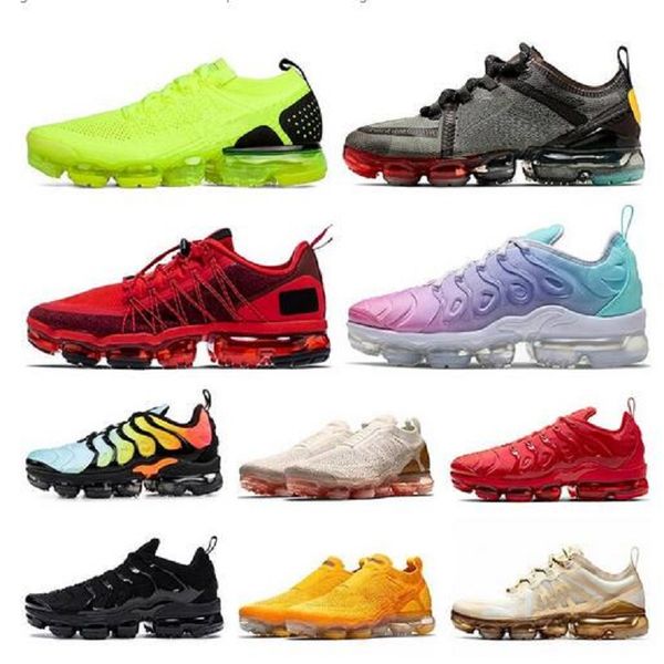 

us13 2021 tn plus size run utility cpfm mens womens moc fly knit running shoes trainers outdoors sports sneakers eur 47