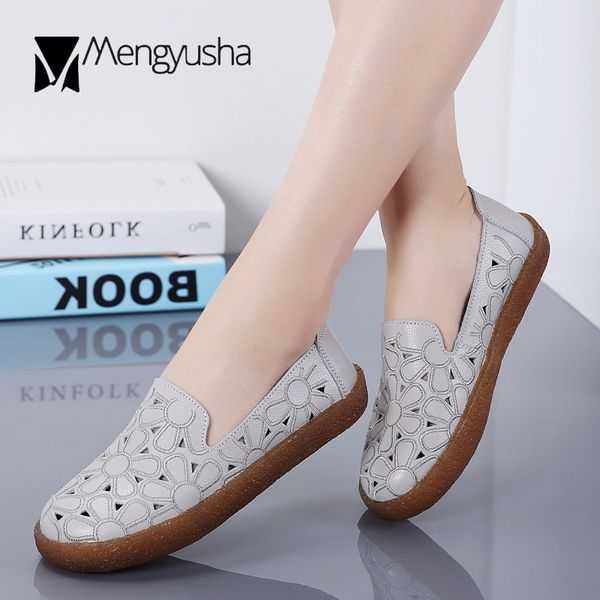 

швейные цветы полые из квартир бездельники женщин дышащие скольжений на мокасинах неглубоко рта круглого отверстия пальца небольшой белой об, Black