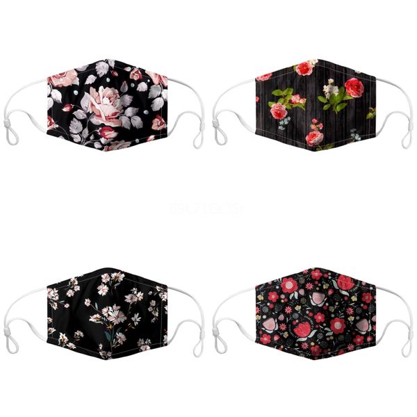 

star digital print outdoor ride mask multi-functional masked trang knoe#510, Black