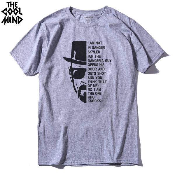

coolmind br0113a cotton o neck breaking bad men tshirt short sleeve heisenberg print t shirt for men tee shirt 2018