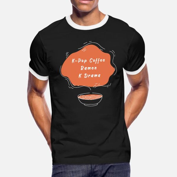 

k pop k драма южная корея t shirt men пользовательские хлопок вокруг шеи природные против морщин комфортное лето стиль формальный рубашка