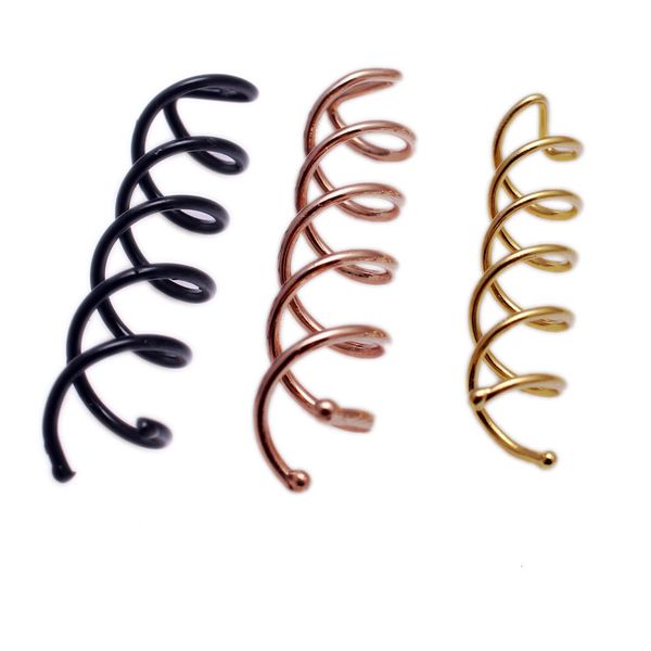 

10pcs spiral spin screw bobby pin hair clip twist braiders barrette black hairpins hair braider styling accessories, Silver