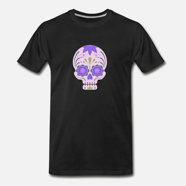 

skull floral art goth skeleton head latin memento t shirt men designing cotton o-neck slim interesting building spring formal shirt