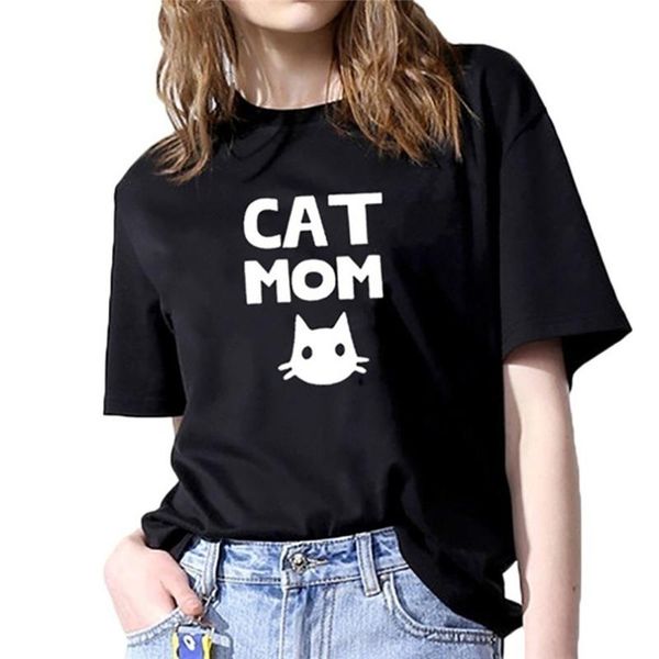 

running t-shirt women fashion loose short-sleeved print t-shirt casual o-neck gym t shirt #2h04, Black;blue