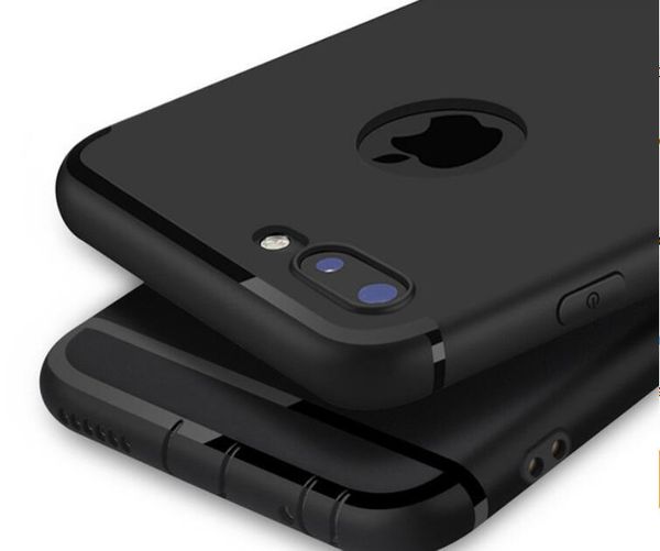 

cgjxsluxury matte slim soft tpu case anti -dust for iphone x xs max xr 8 7 6 6s plus 5s case full back cover