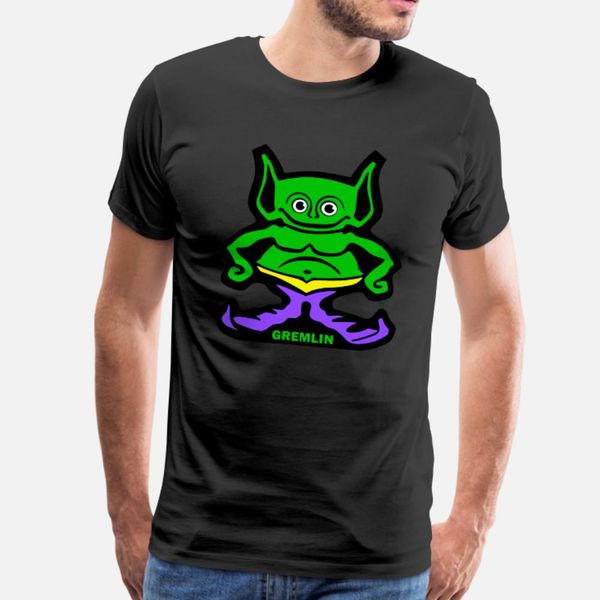 

gremlin t shirt men printing 100% cotton o-neck unique sunlight funny casual spring cool shirt