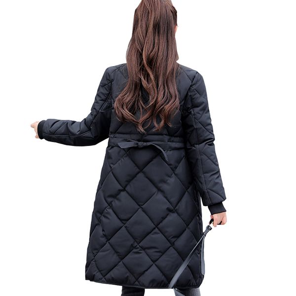 

down parka women parka winter jacket woman woman 2020 new winter quilted jacket down big yards lady jacket coat m998, Black;white