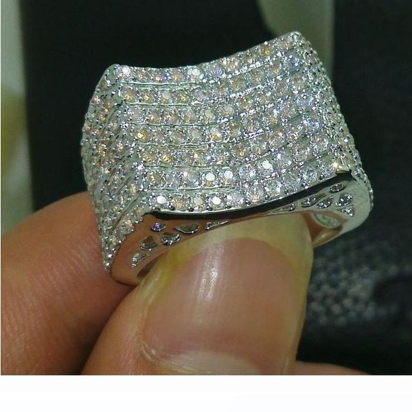 

low price 168pcs white z fashion jewelry 10 kt white gold filled gem women wedding ring gift, Silver