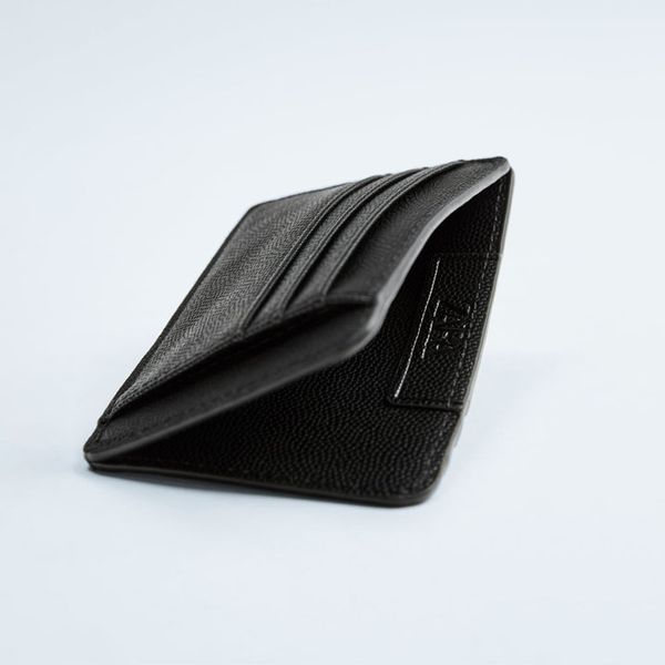 

women wallets men wallets original credit card holder cardholder wallet card holder leather mens purse women cardholder credit card holder, Black