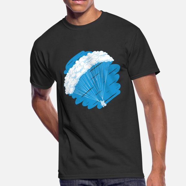 

прыжки с парашютом параплан облако параплан в небе т рубашки мужчин designs хлопка o шеи письма фитнес дышащий весна шаблон рубашку