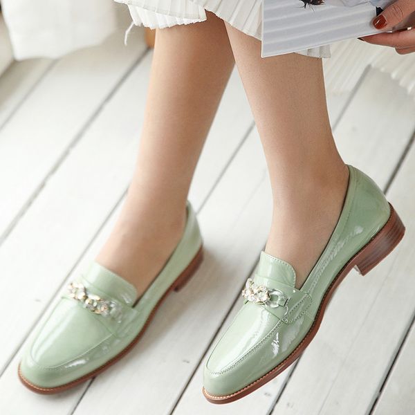 

prova perfetto spring flat woman shoes modern elegant comfort leather women shoes flat round toe street star style spring, Black