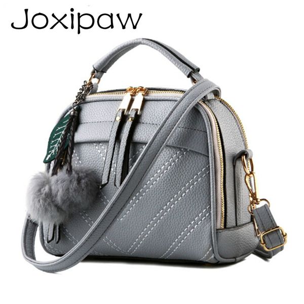 

joxipaw brand new women messenger bags lady cute handbags girls shoulder bag bolsas gray pink black blue beige sac a epaule