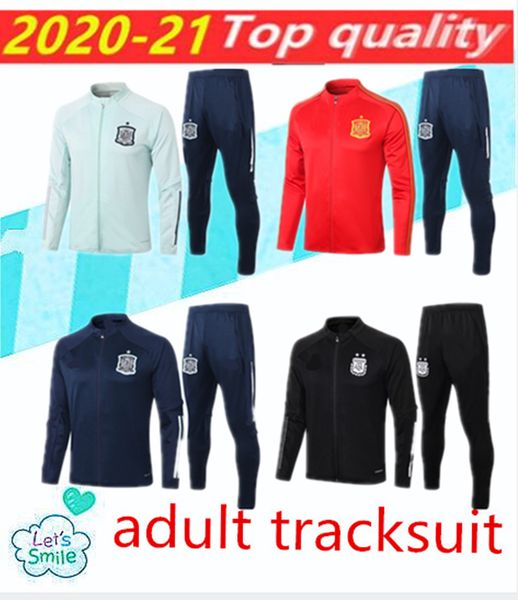 

2020 2021 spain jacket tracksuit camiseta españa morata a.iniesta fabregas football jacket spain training suit, Black