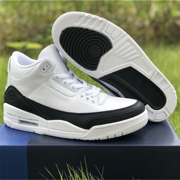 

fragment x 3 white black basketball shoes new released mens iii fashion sports sneakers ship with shoebox size us7-13, White;red
