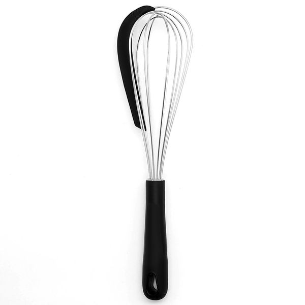 

silicone easy clean egg beater stainless steel cooking accessories mixer