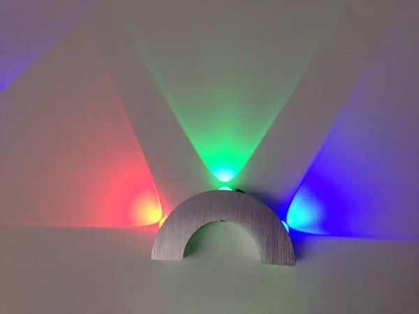 

new design lights spot 4pcs led wall down with high lumen light
