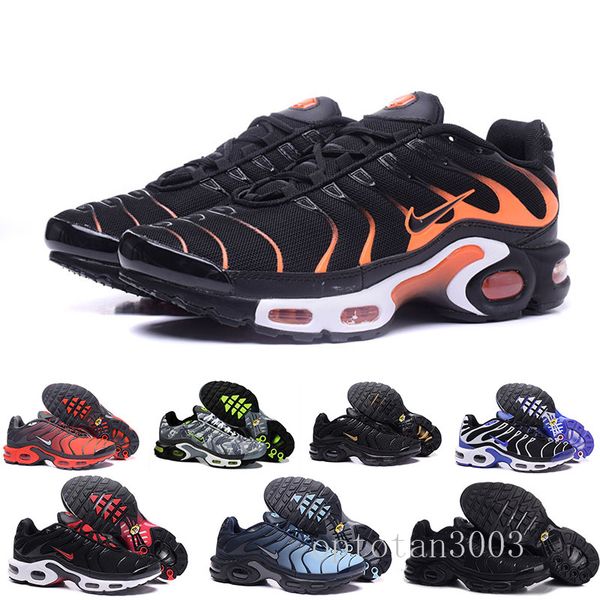 

2019 new running shoes men tn shoes tns plus fashion increased ventilation casual trainers olive red blue black sneakers chausseures tru3