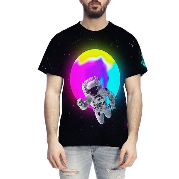 

spaceship rocket ho3d space astronaut print spacex 3d print shirts anime graphic aesthetic men clothing