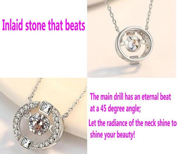 

beating heart heart shaped couple pendant ms. sen's clavicle88, Silver