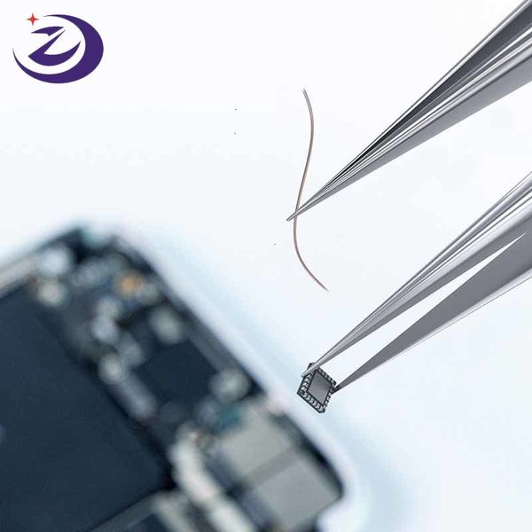 

qianli mega-idea precision flying wire tweezers non-magnetic preservative stainless steel ultra sharp pointed soldering tweezers