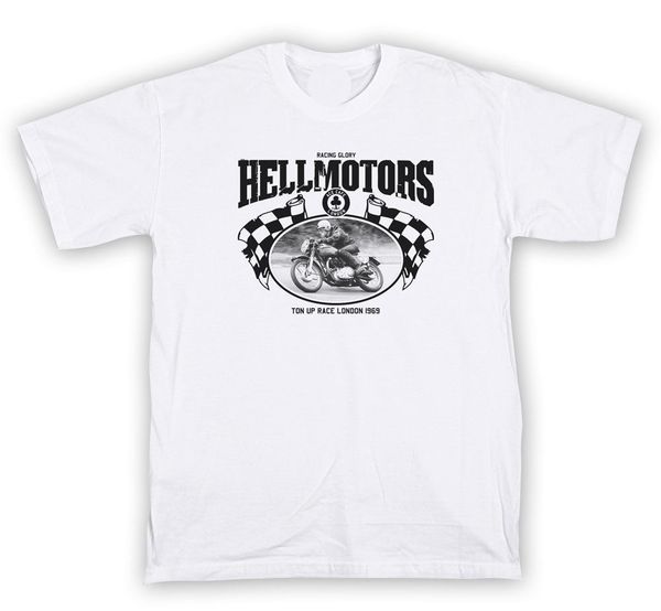 

2019 новая мода футболки одежда мужской топы тис hell мотор vintage motorbiker ideal для мотоциклист urban тенниску