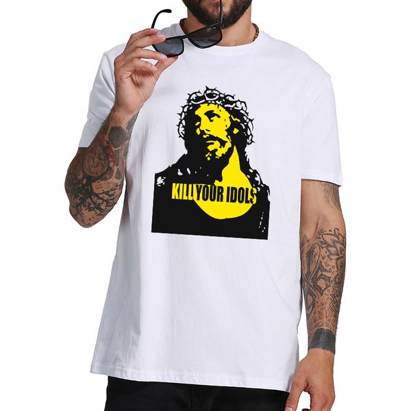 

kill your idols t shirt axl rose guns n' roses tshirt pure 100% cotton short sleeve o-neck loose summer t shirt