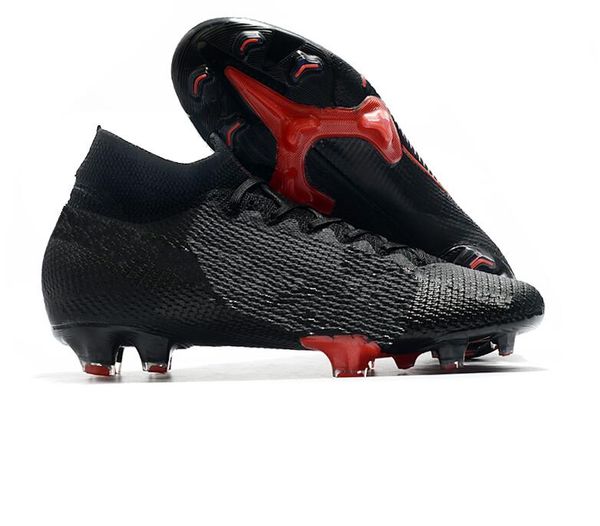 

2020 high the 13th generation of assassins flash crimson electroplated black and red waterproof knitted surface vapor 13 elite fg 39-45