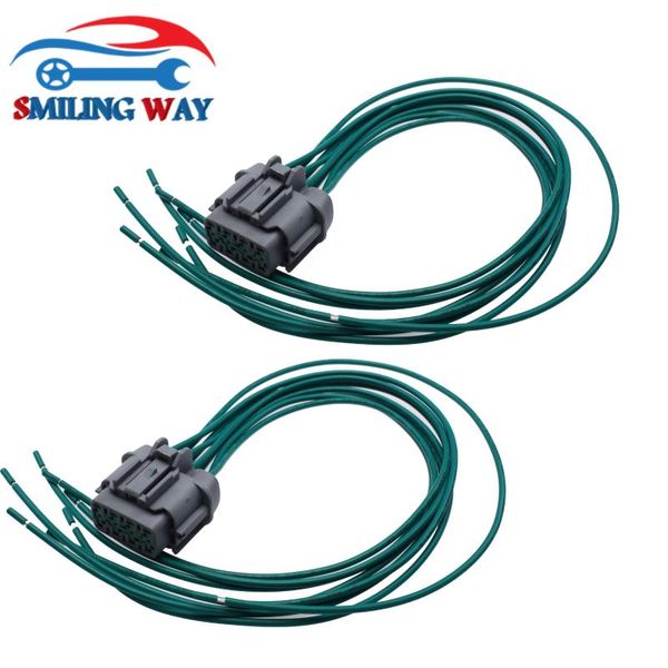 

8-way headlight head light lamp headlamp wiring connector pigtail harness plug cables for 350z 2006 2007 2008 2009 3.5l